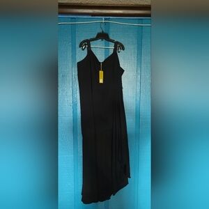 Black 6th & Lane Ruffled Mermaid Maxi Dress size 28